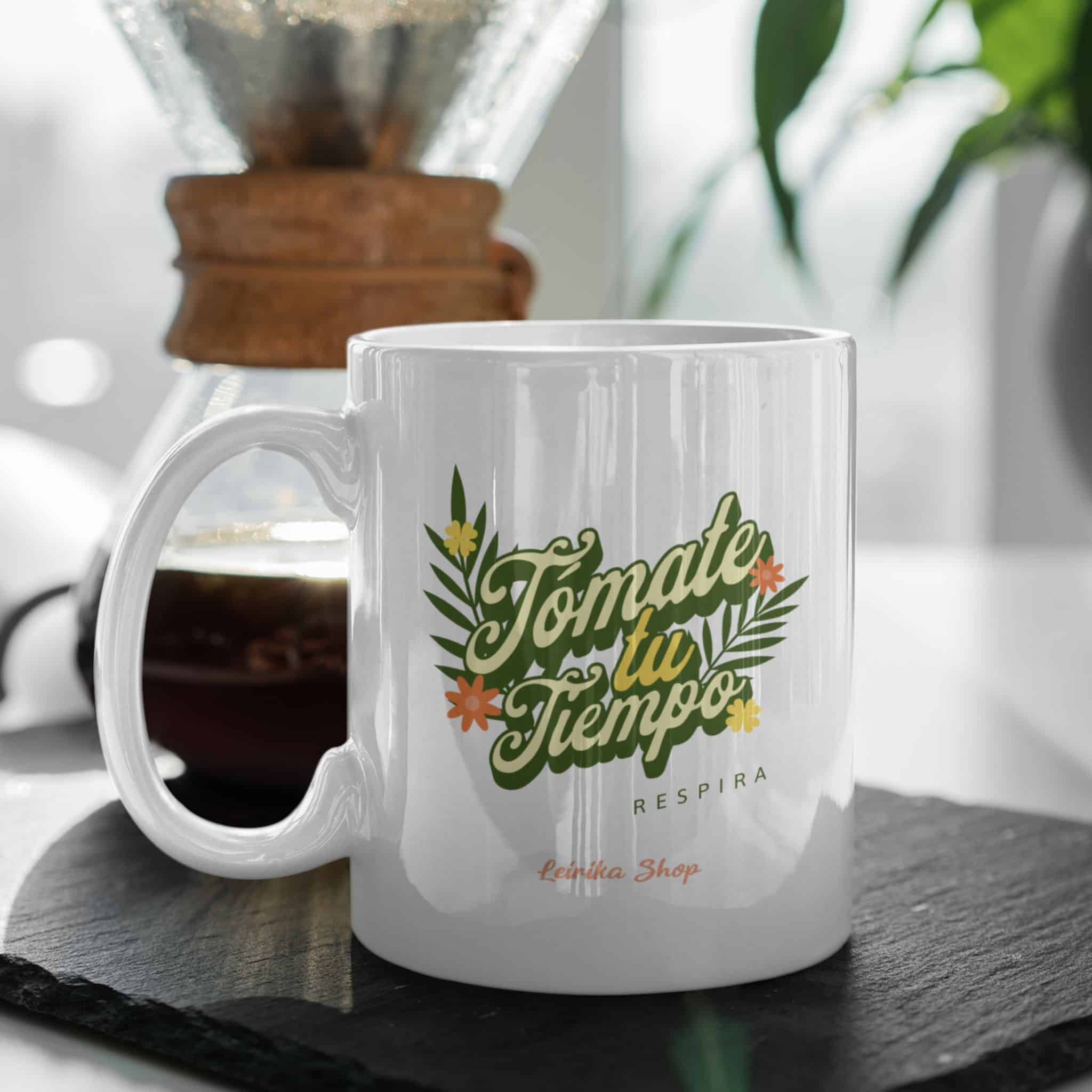 Taza Tómate tu tiempo respira