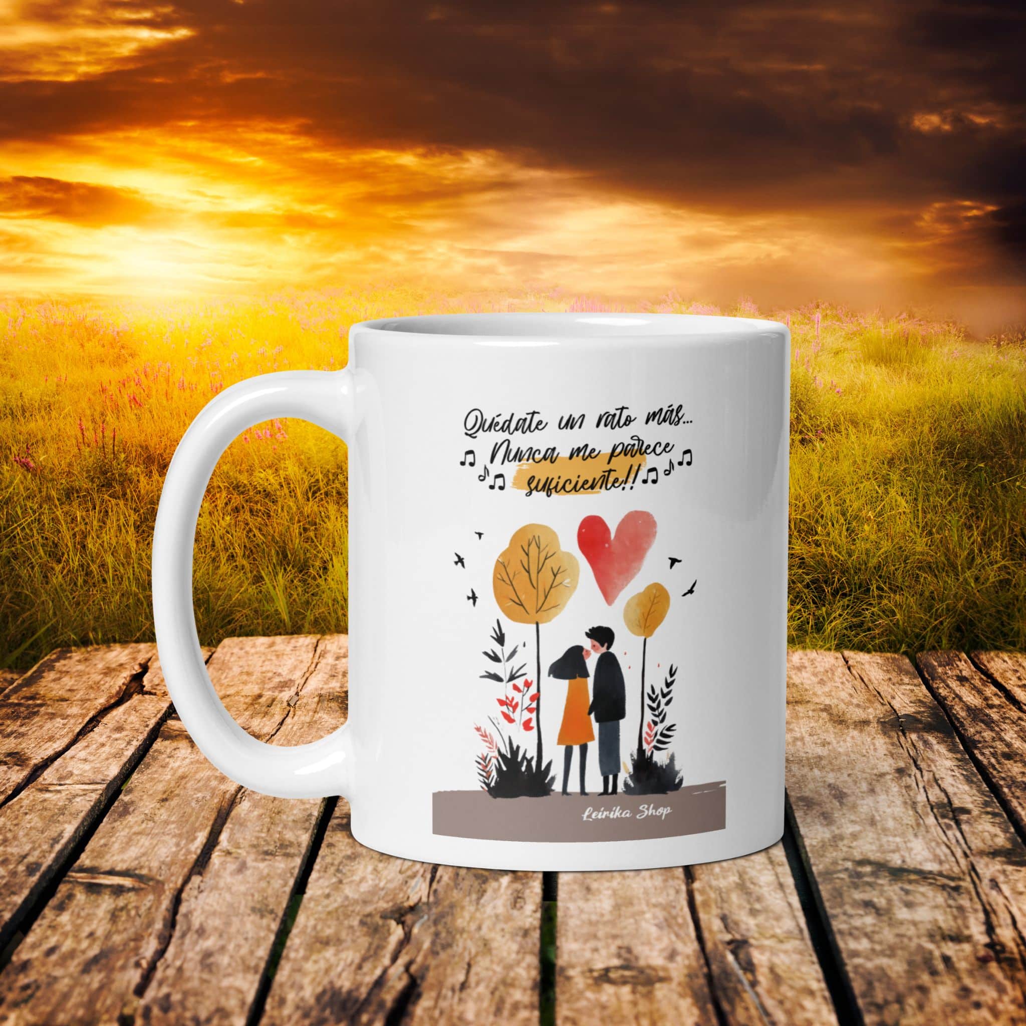 Taza Nunca me parece suficiente